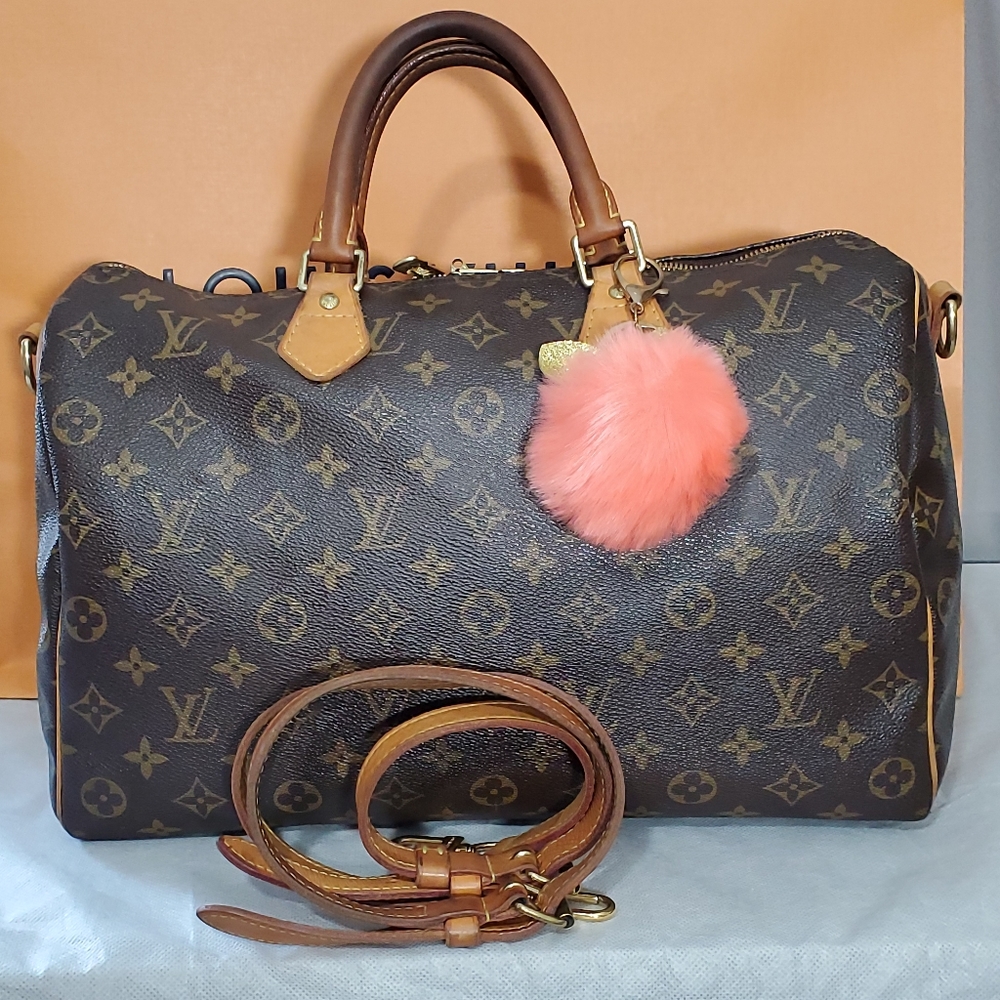 Authentic Louis Vuitton Speedy 35 Bandouliere